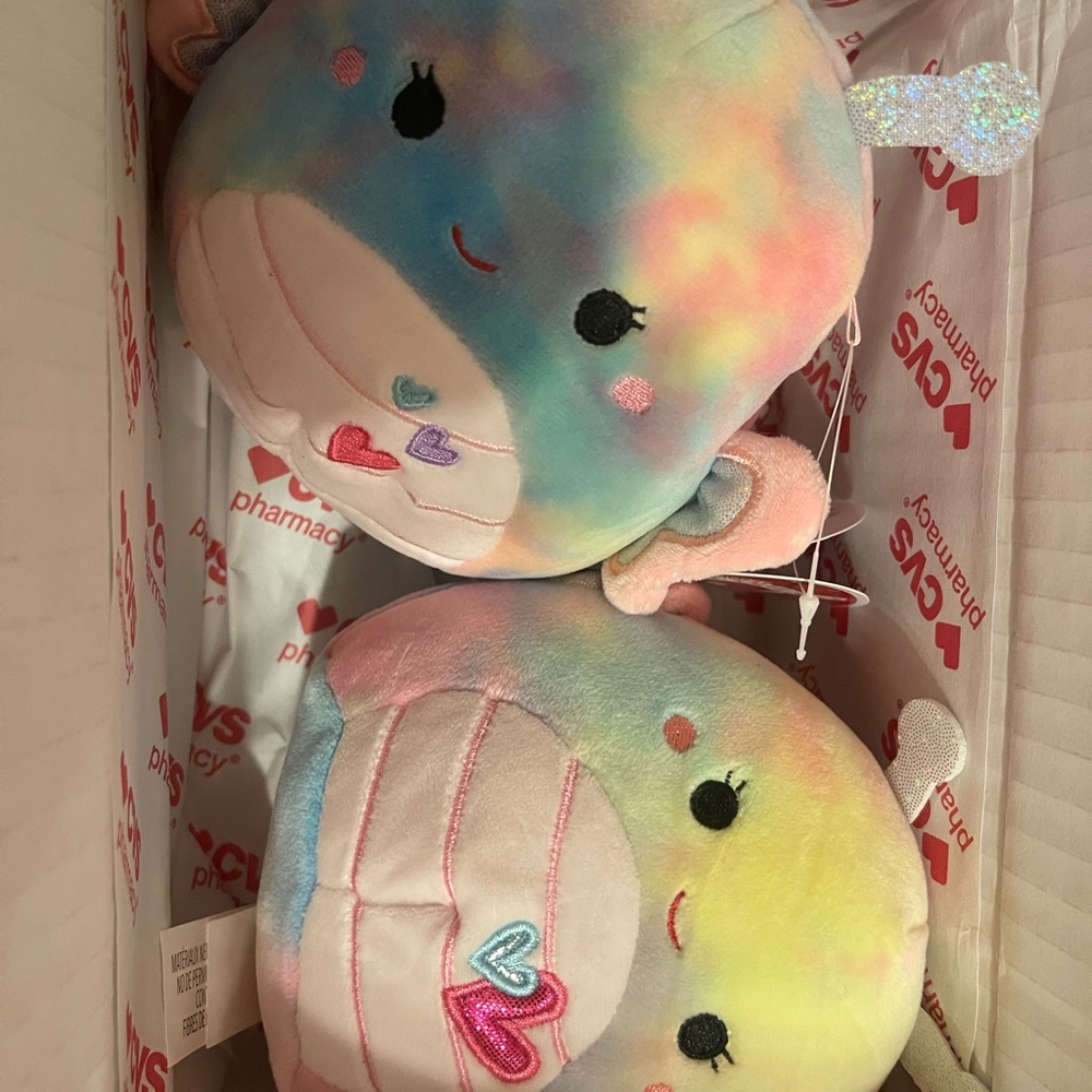 Squishmallow bundle wren butterfly 5” valentine